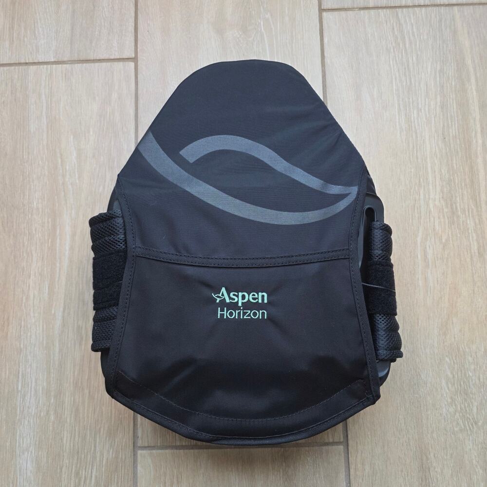 Aspen Horizon 637 LSO Back Brace Lumbar Support Orthosis Black Universal NEW